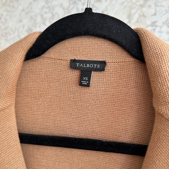 Talbots knit blazer cardigan - Picture 3 of 4